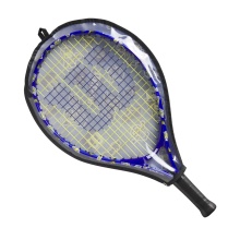 Wilson Kinder-Tennisschläger Minions 3.0 19in (2-4 Jahre) 2024 blau - besaitet -